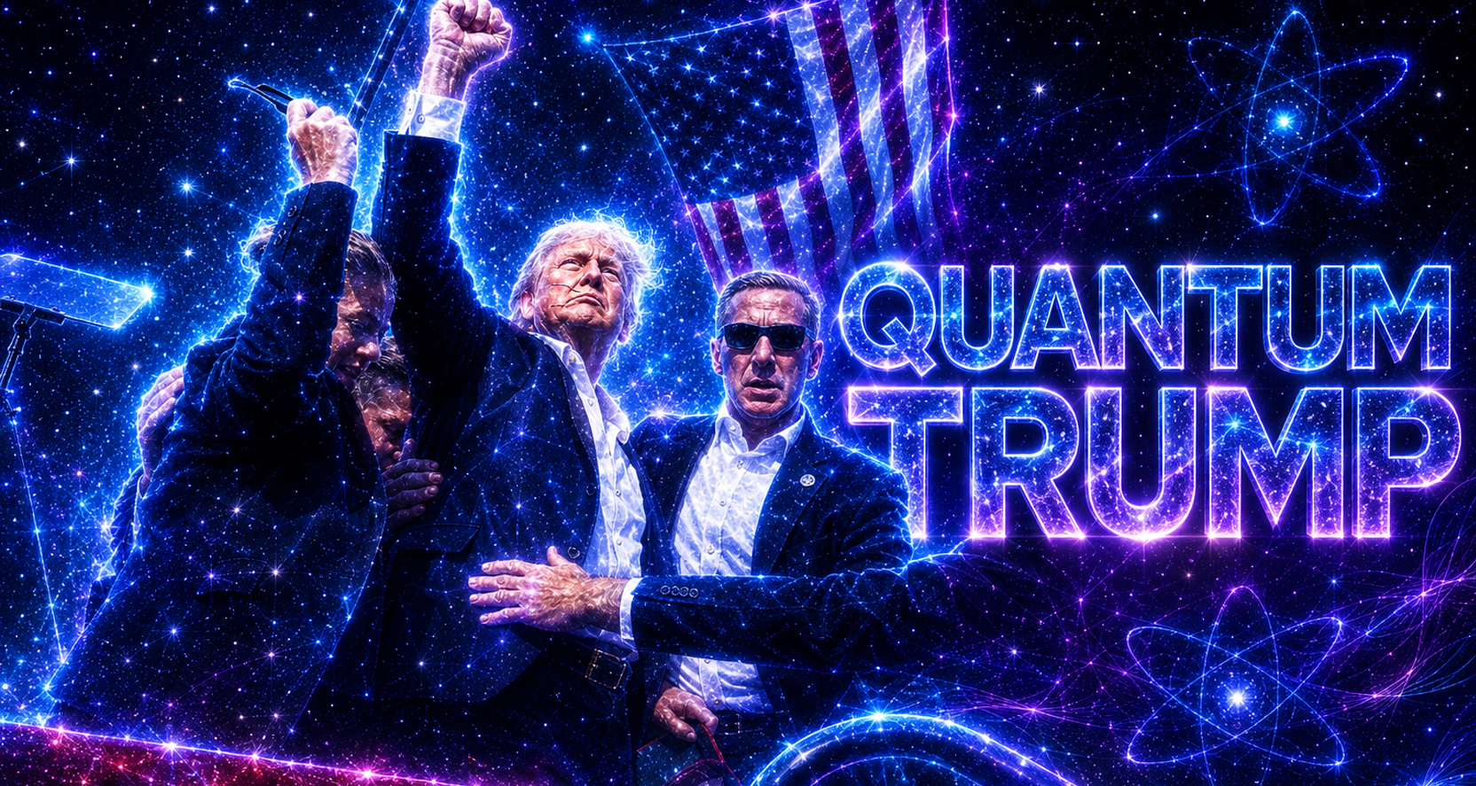 Quantum Trump Small Ball banner